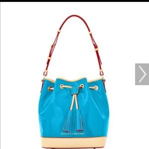 ISO Turquoise Patent Claremont Dooney & Bourke Bag